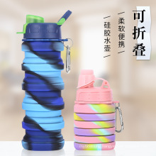 Silicone Foldable Sports and Travel Bottle